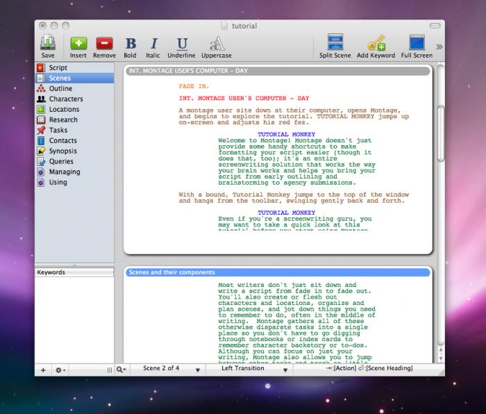 free screenwriting app for mac